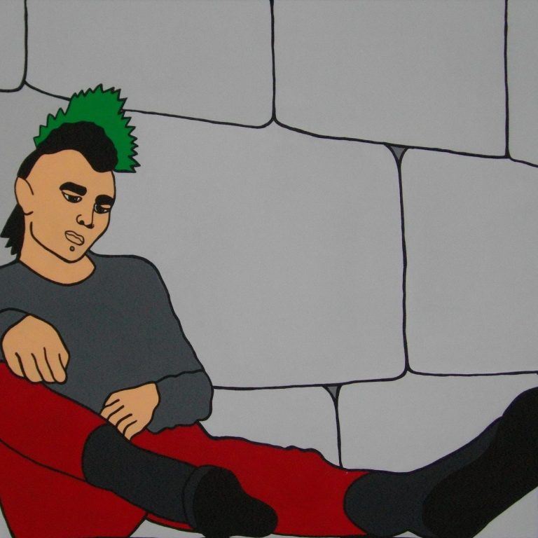 Acrylique sur toile 50x50, 2012